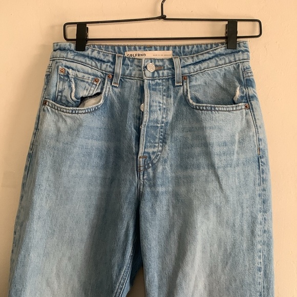 GRLFRND Karolina High Rise Straight Crop in Phoenix Size 26 - Picture 3 of 9